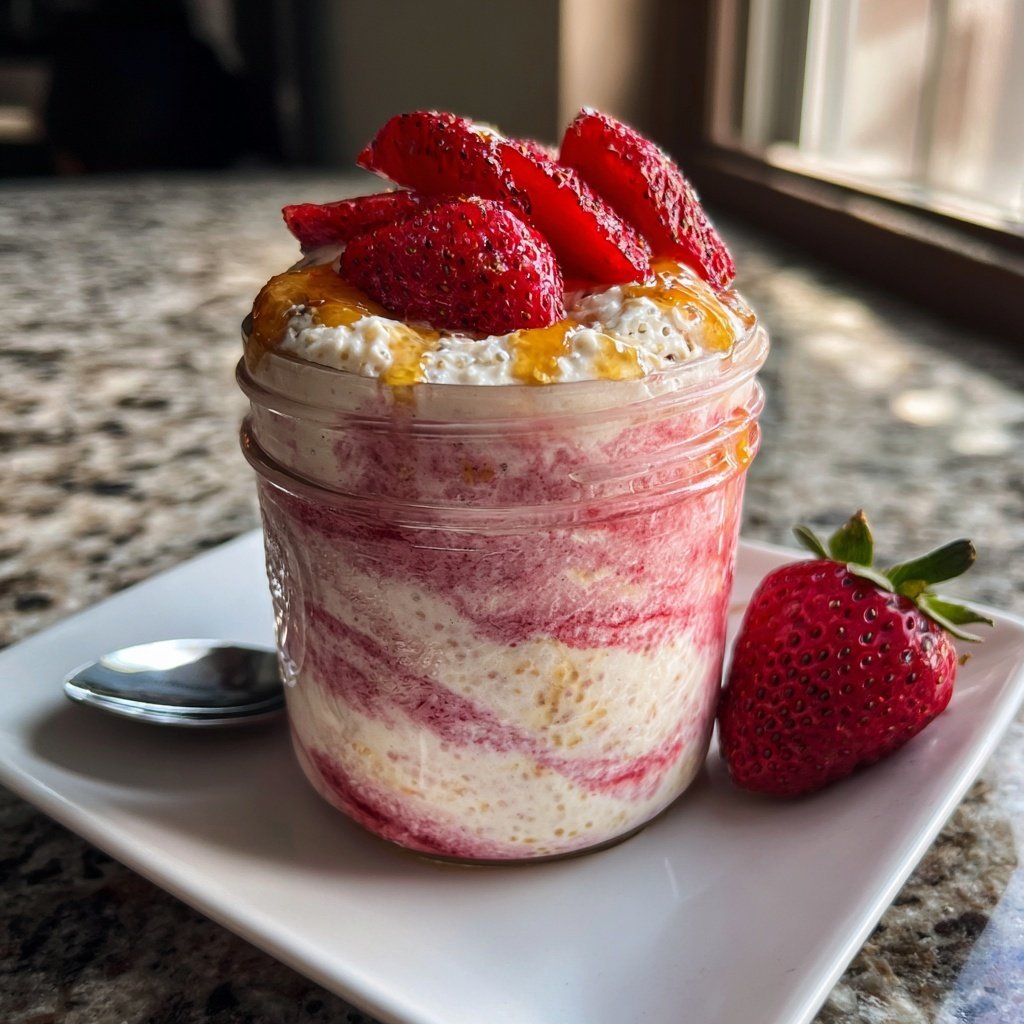 Strawberry Chia Yogurt Snack Swirl