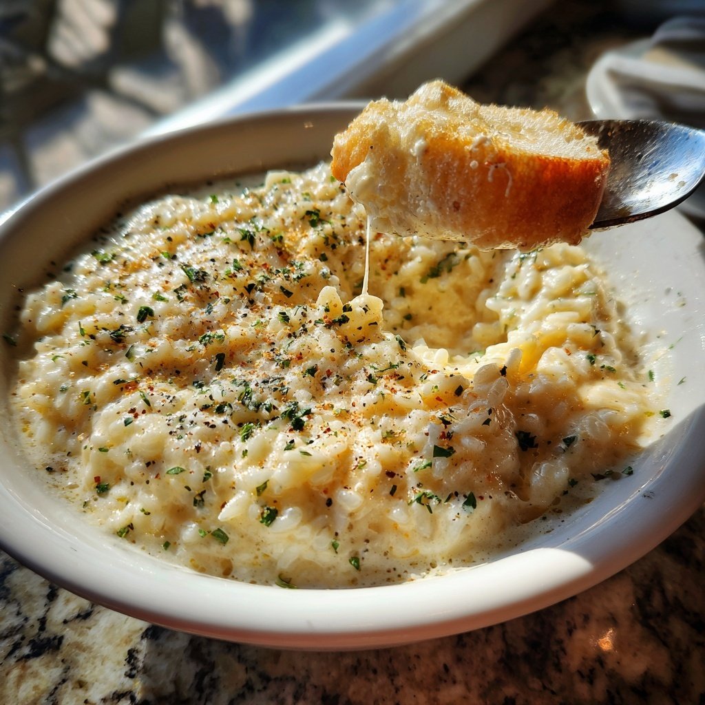 Champagne Risotto with Parmesan