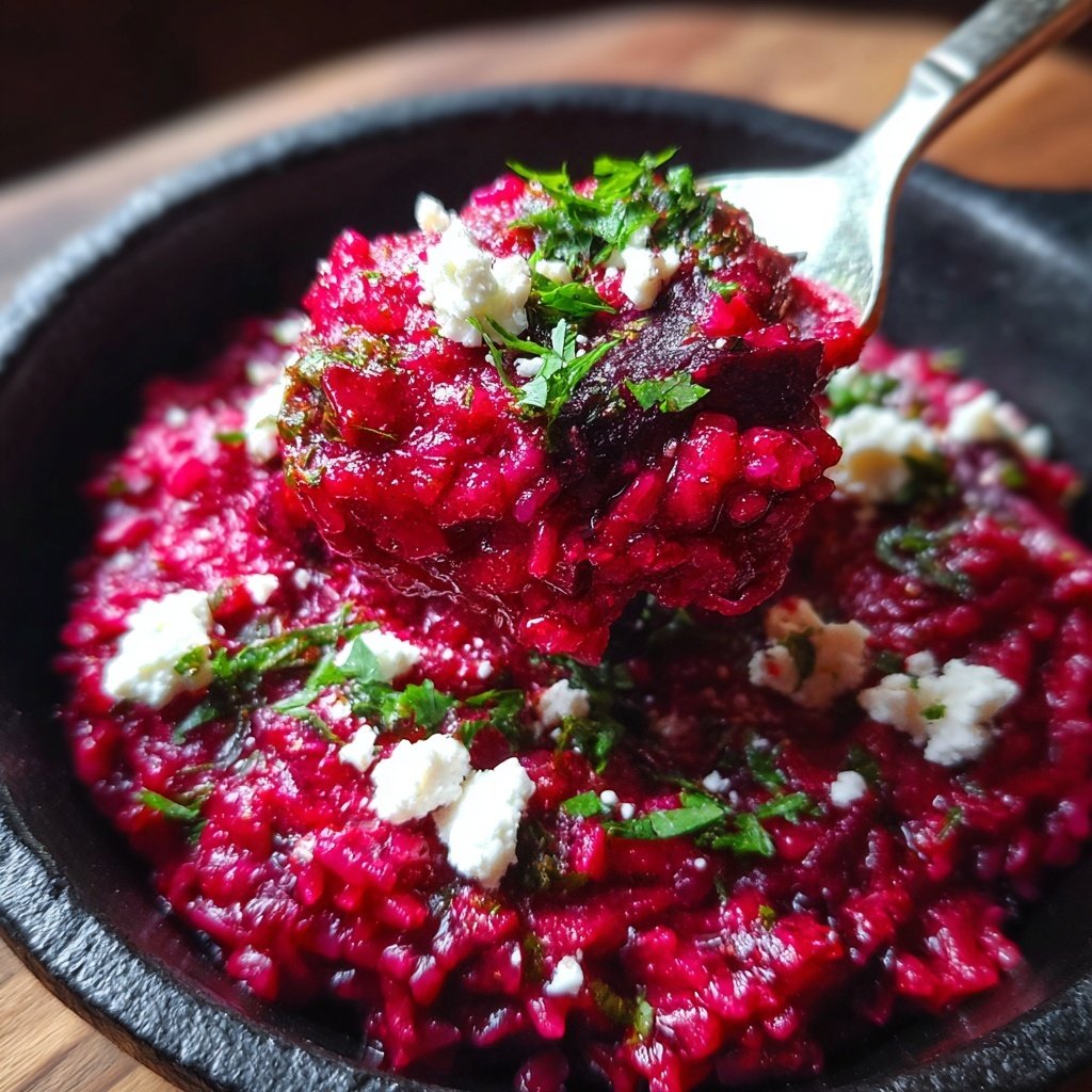 Romantic Beetroot Risotto