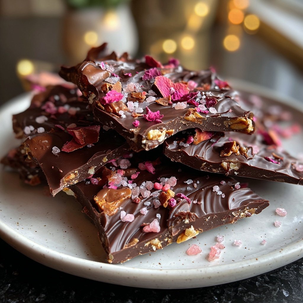 Valentines Treats Chocolate Bark