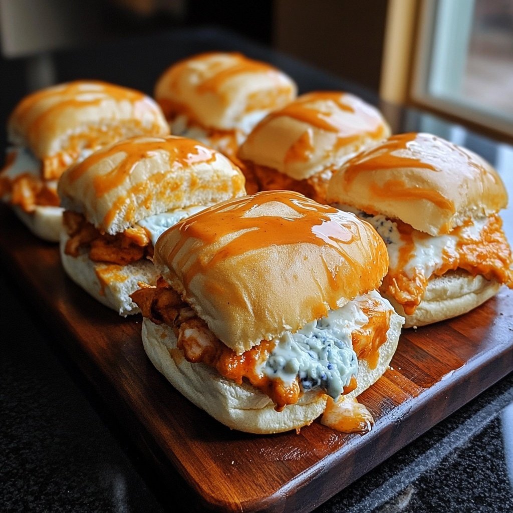 Buffalo Chicken Sliders