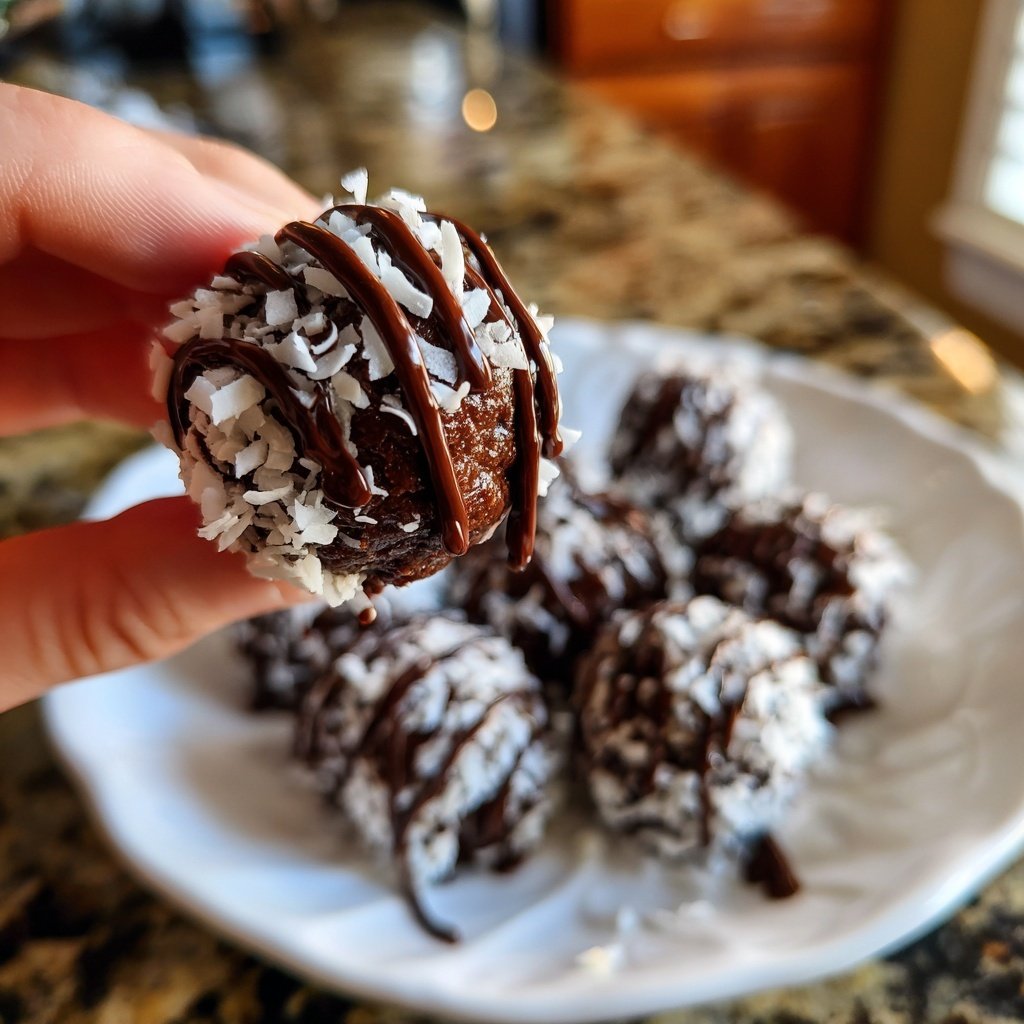 Chocolate Coconut Truffles