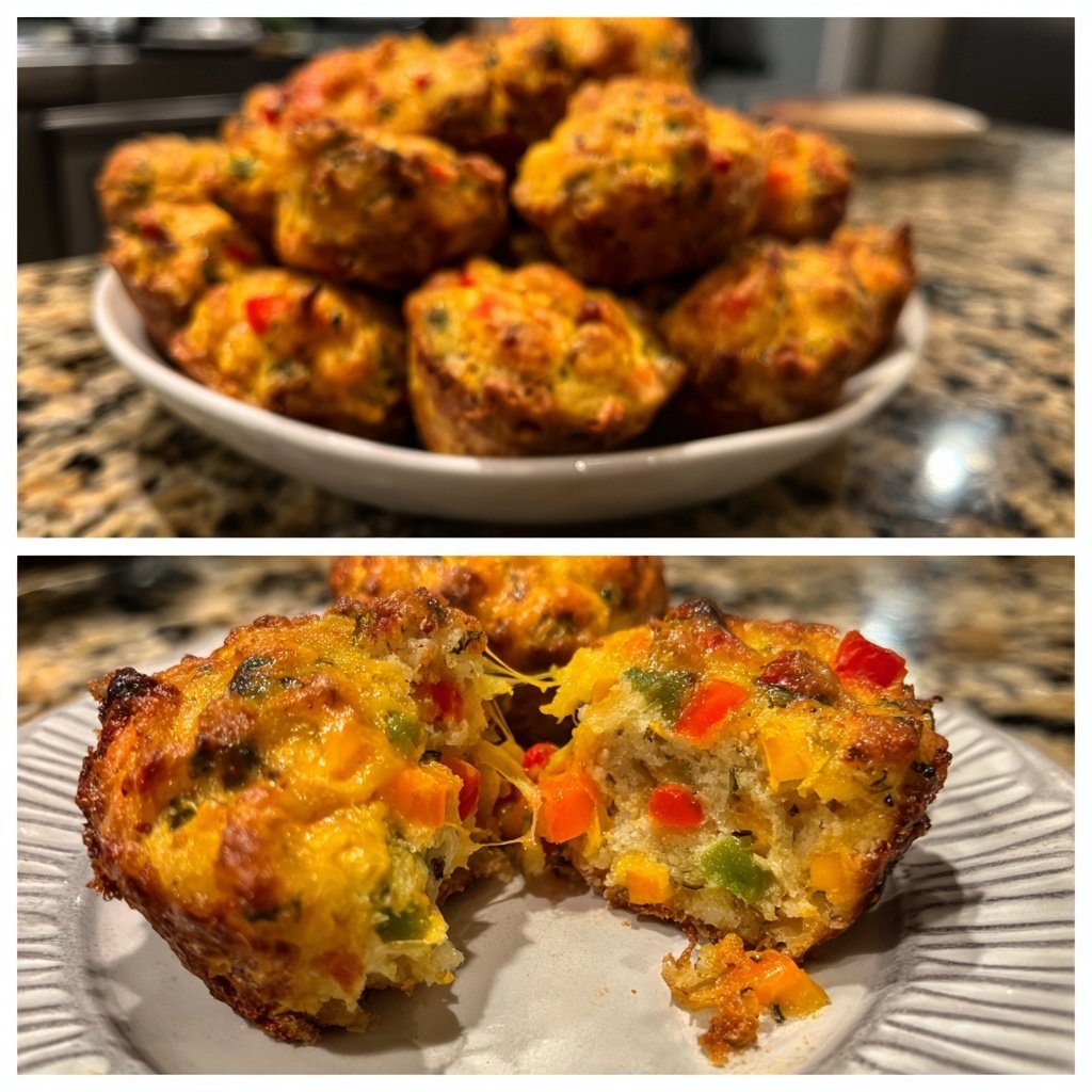 Super Bowl Party Food Veggie Cheese Bombs