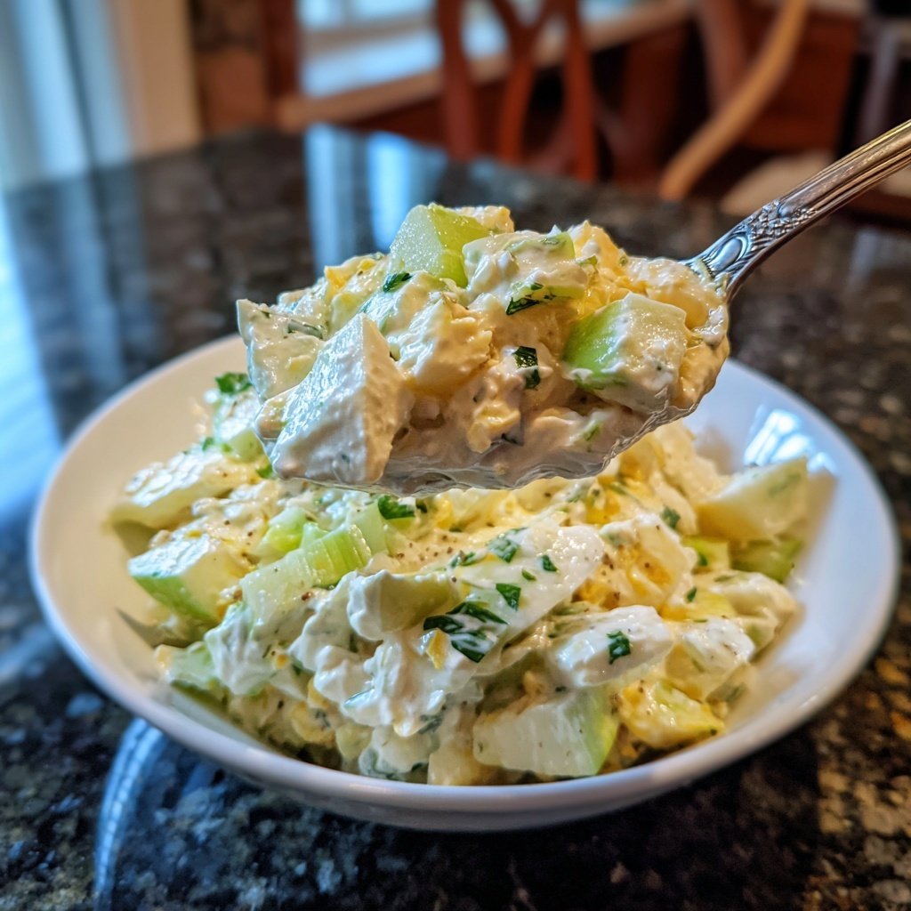 Creamy Celery Apple Salad